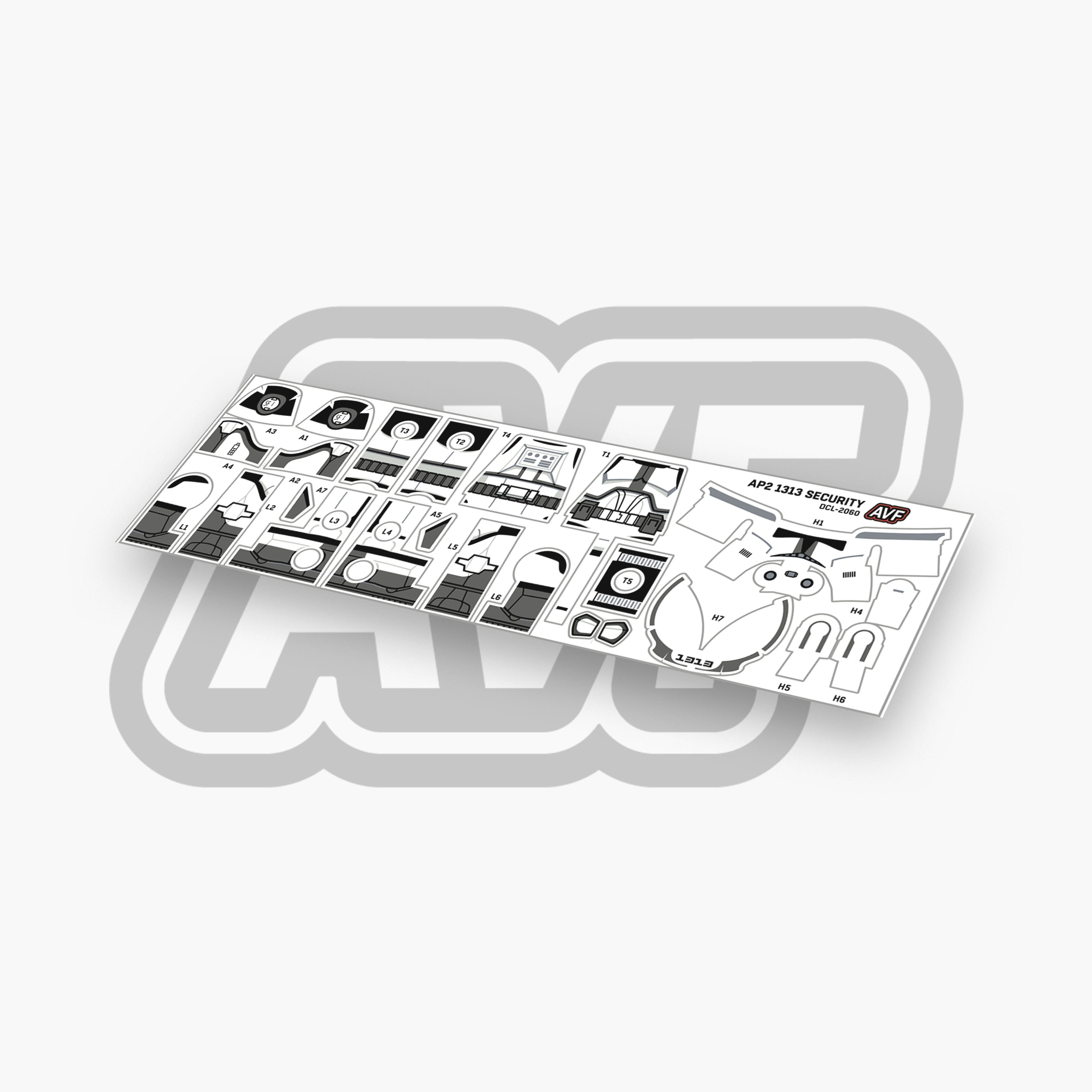 1313 Security Trooper Decals