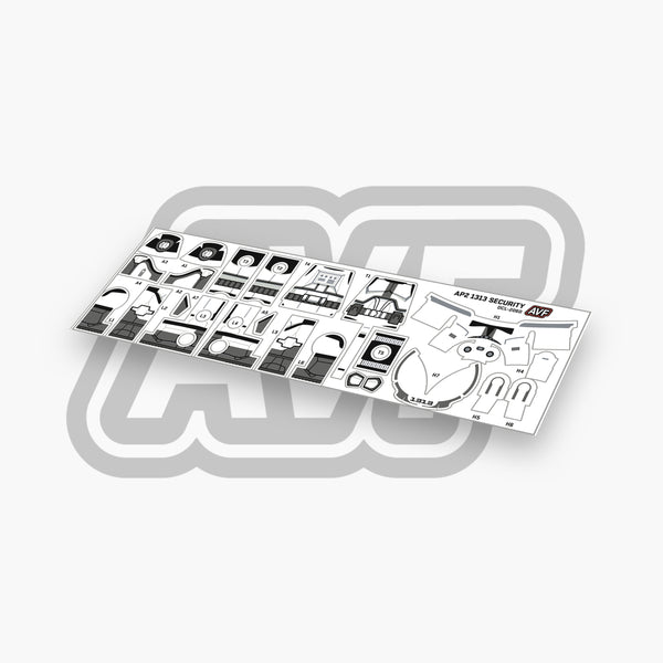 1313 Security Trooper Decals