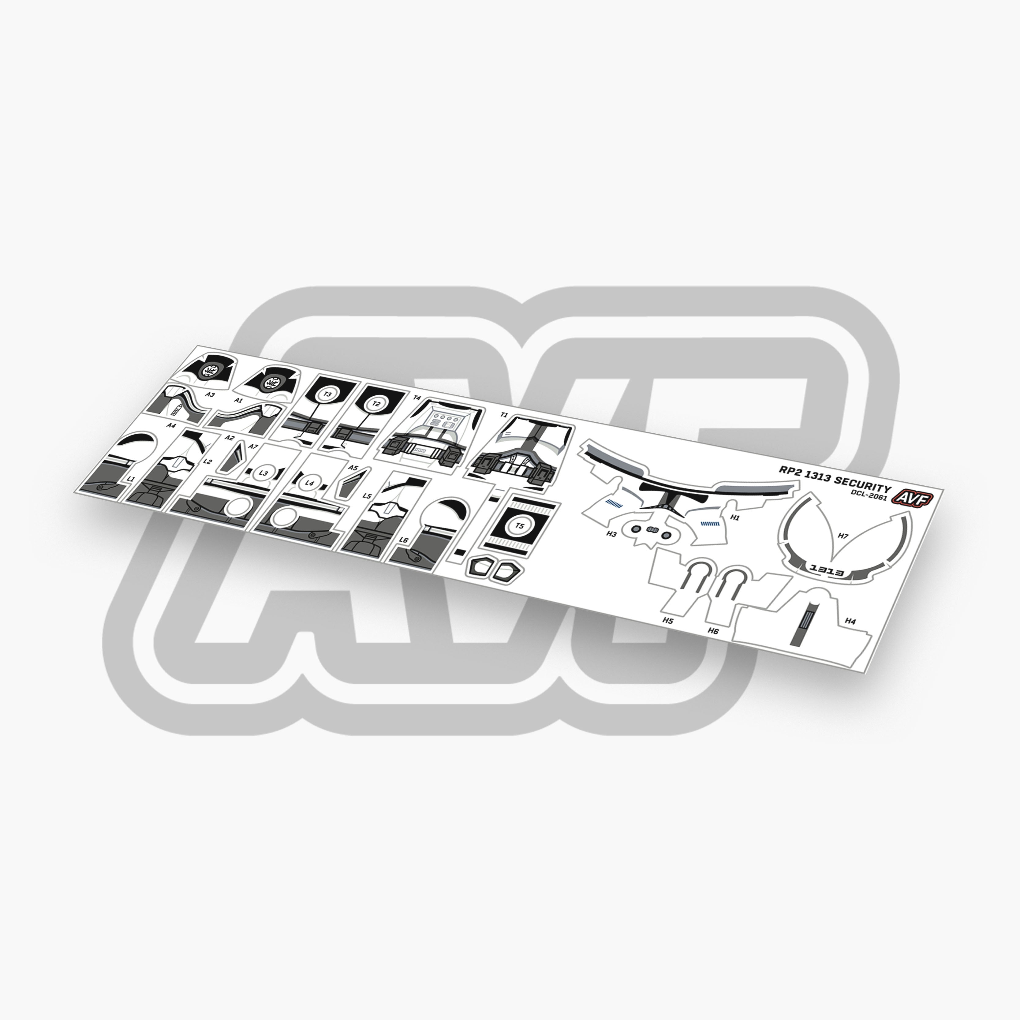 1313 Security Trooper Decals