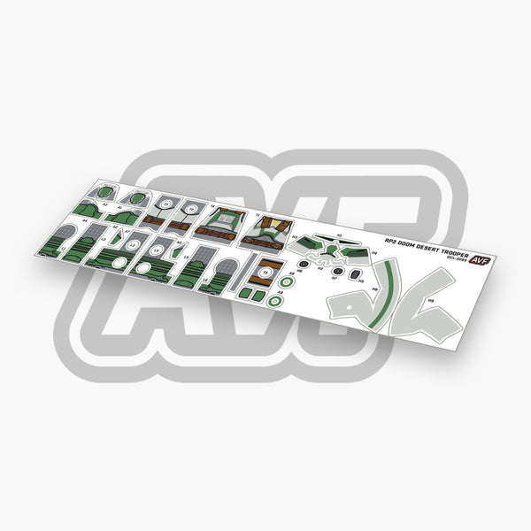 Doom Desert Trooper Decals