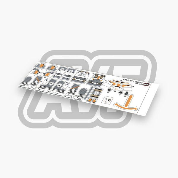 Commander Cody Decals