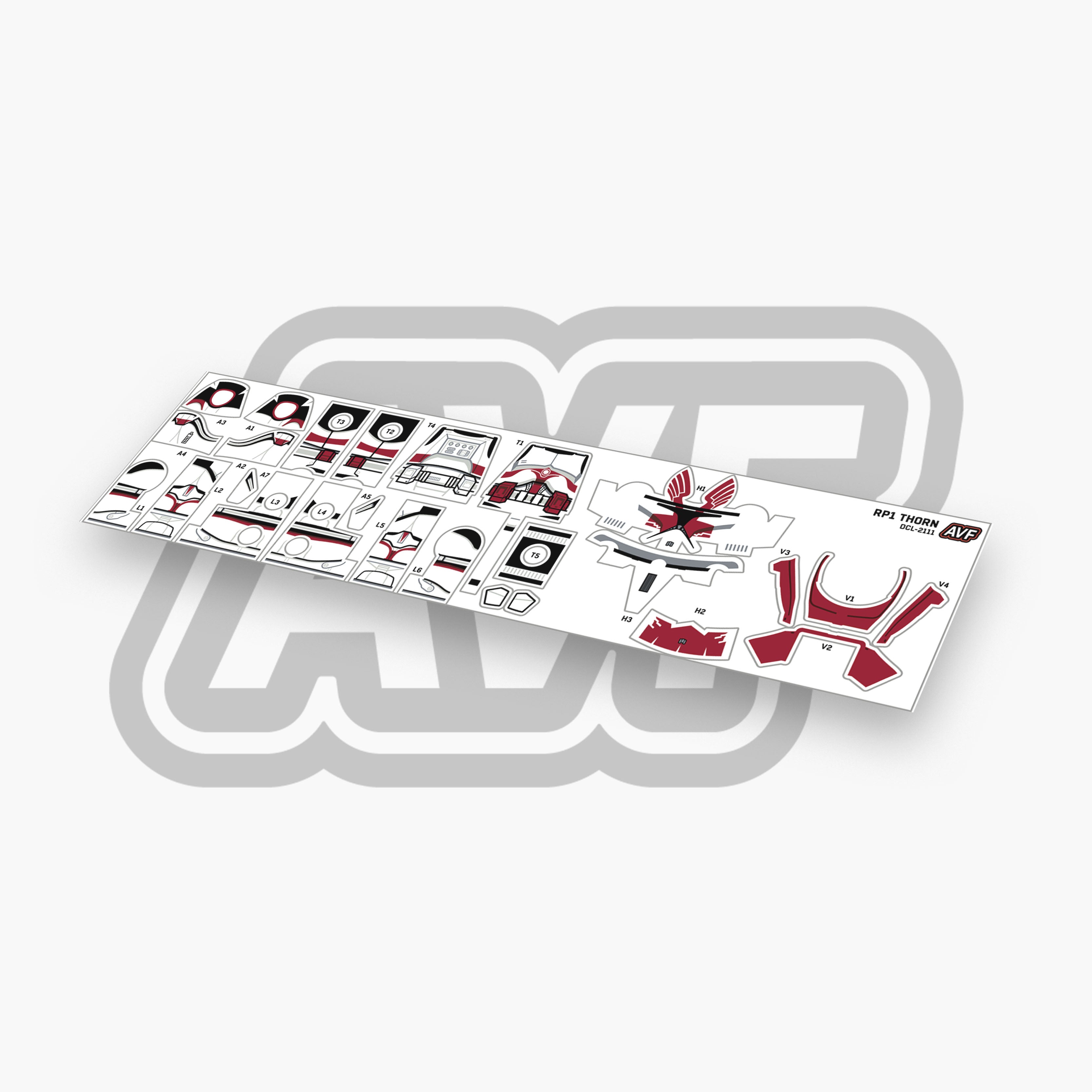 Commander Thorn Decals