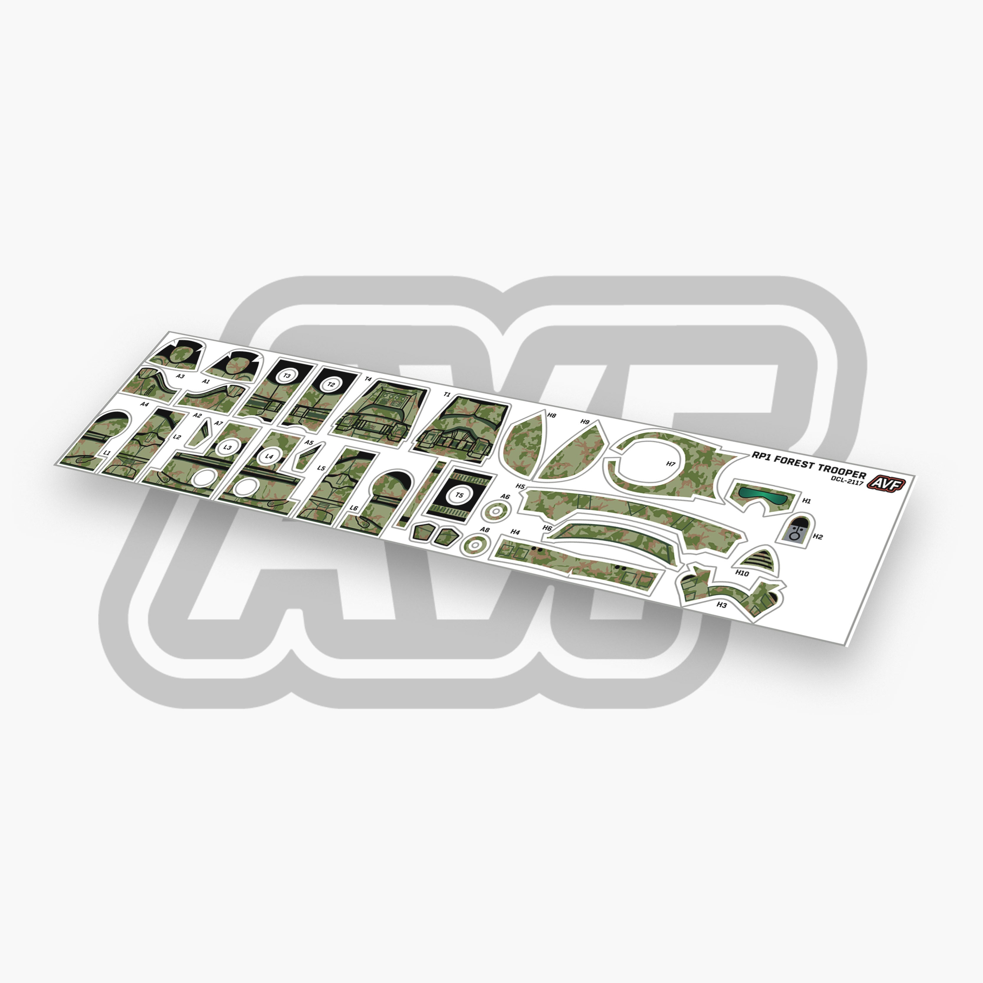 Forest Trooper Decals