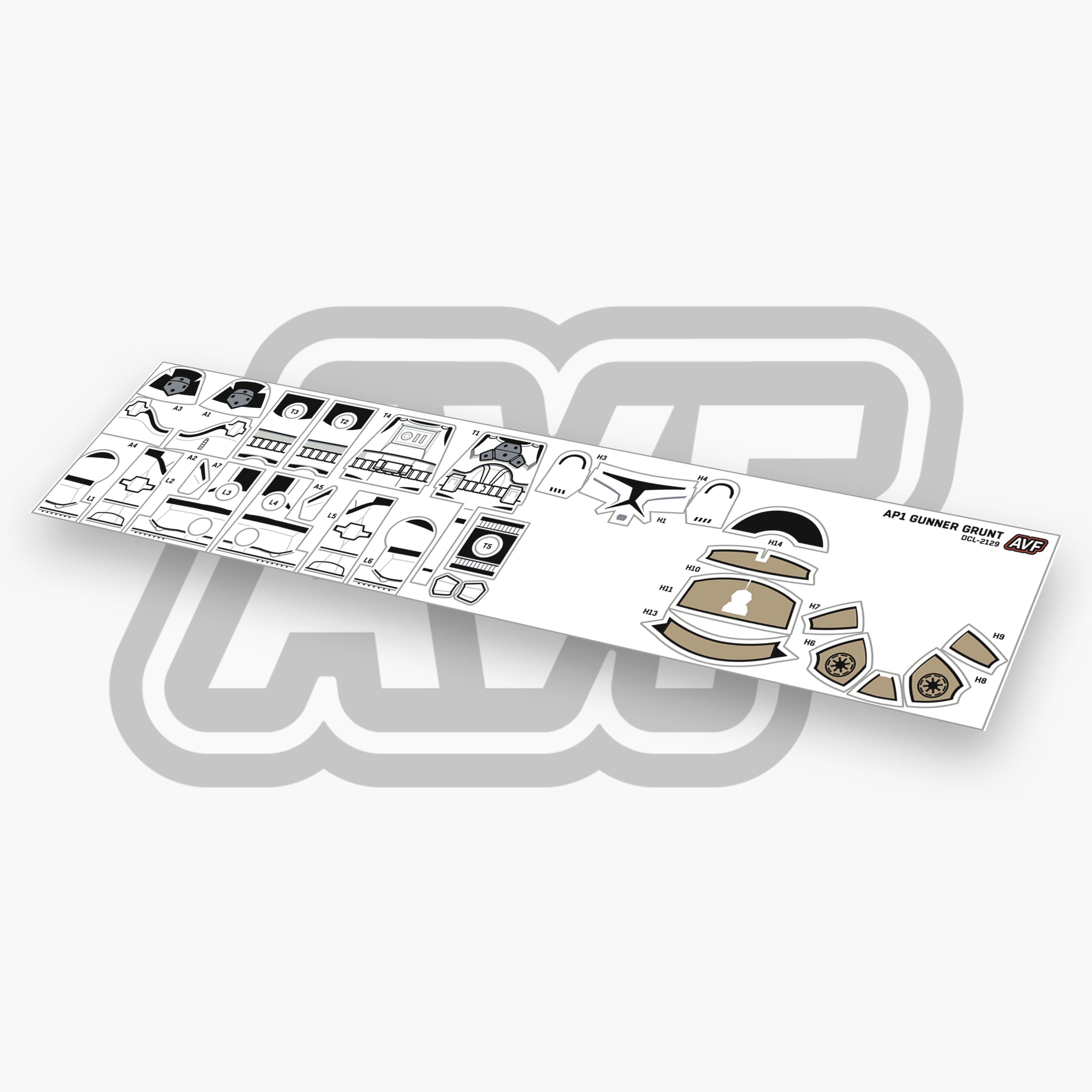 Gunner Grunt Decals