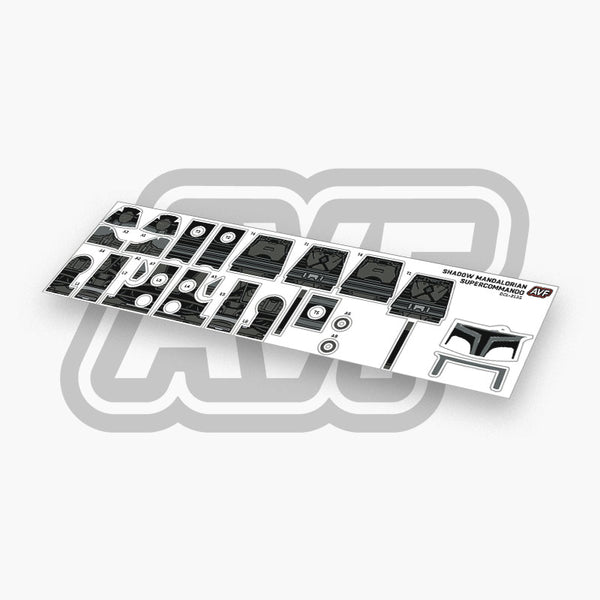 Shadow Mandalorian Supercommando Decals