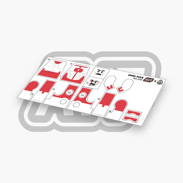 Omni-Man Decals
