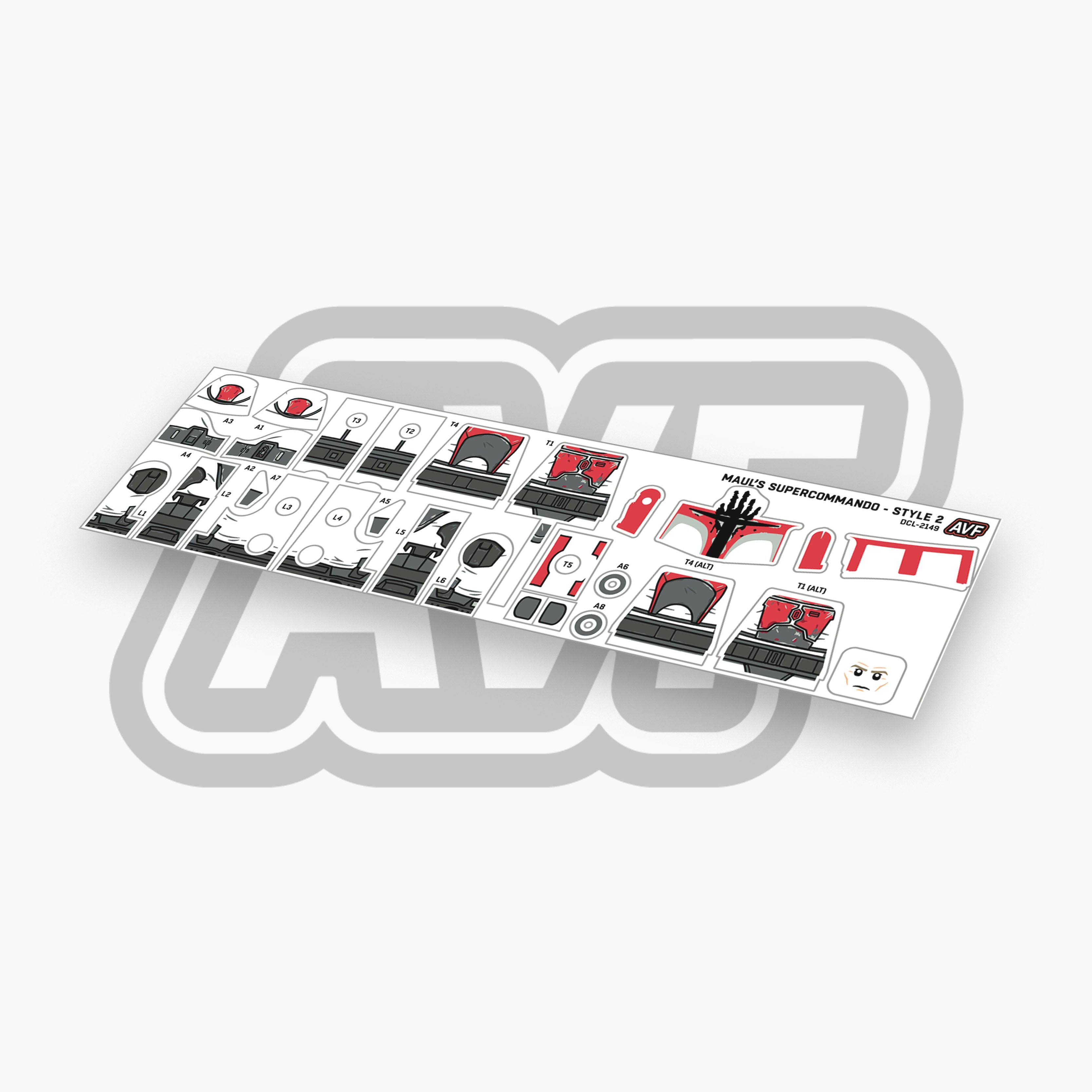 Maul's Super Commando Decals