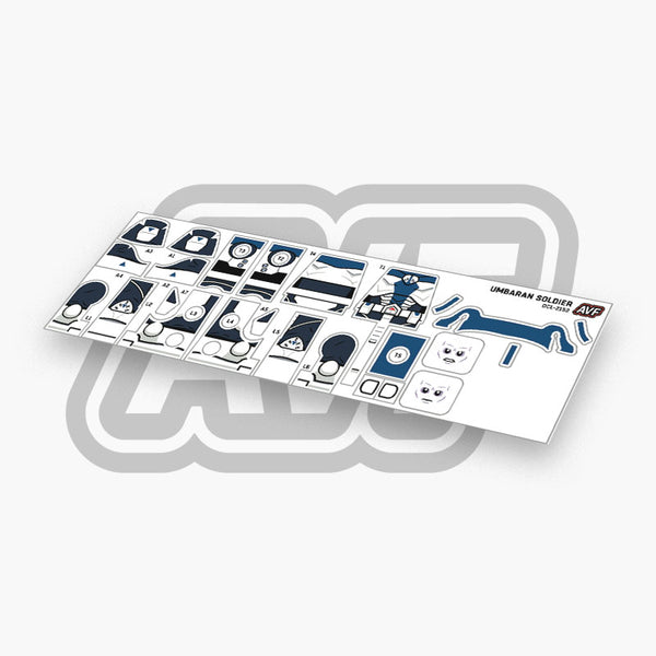 Umbaran Soldier Decals