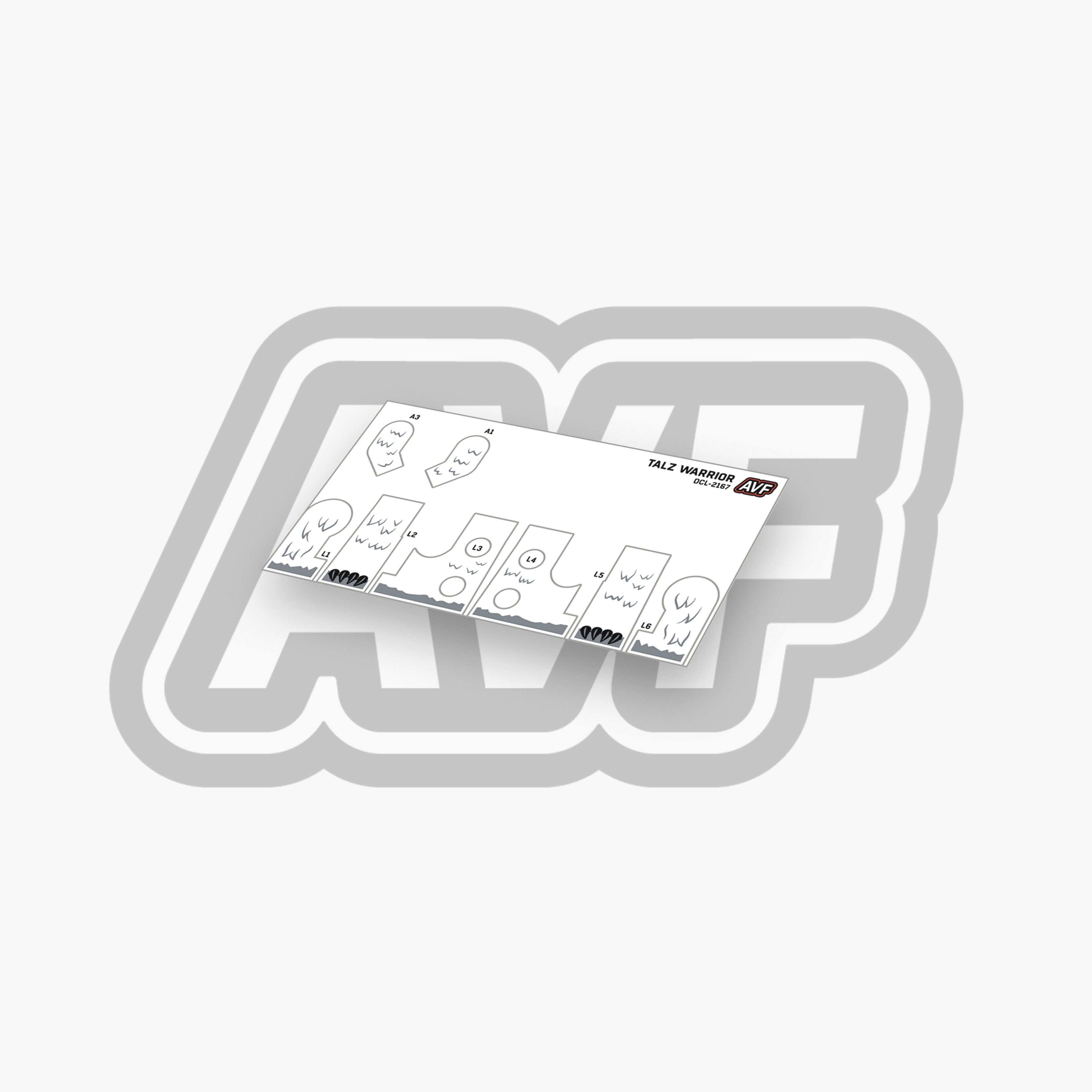 Talz Warrior Decals