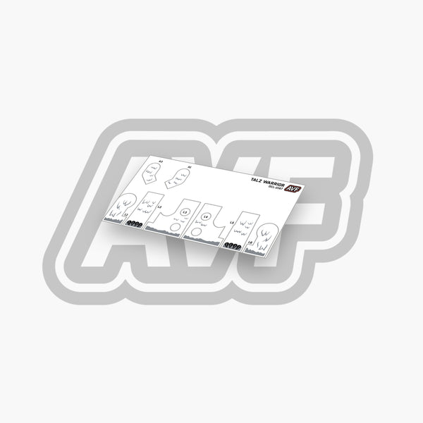 Talz Warrior Decals