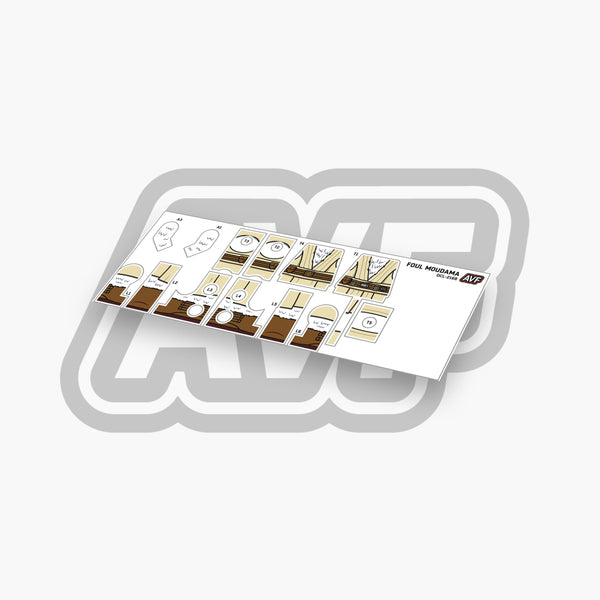 Foul Moudama Decals