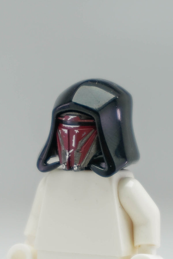 Darth Revan Pad Printed Hood and Faceplate Combo