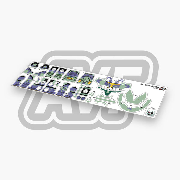 Undead Keeli Halloween 2025 Exclusive Decal