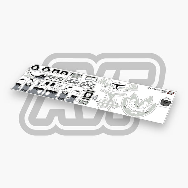 Were Wolffe Halloween 2025 Exclusive Decal