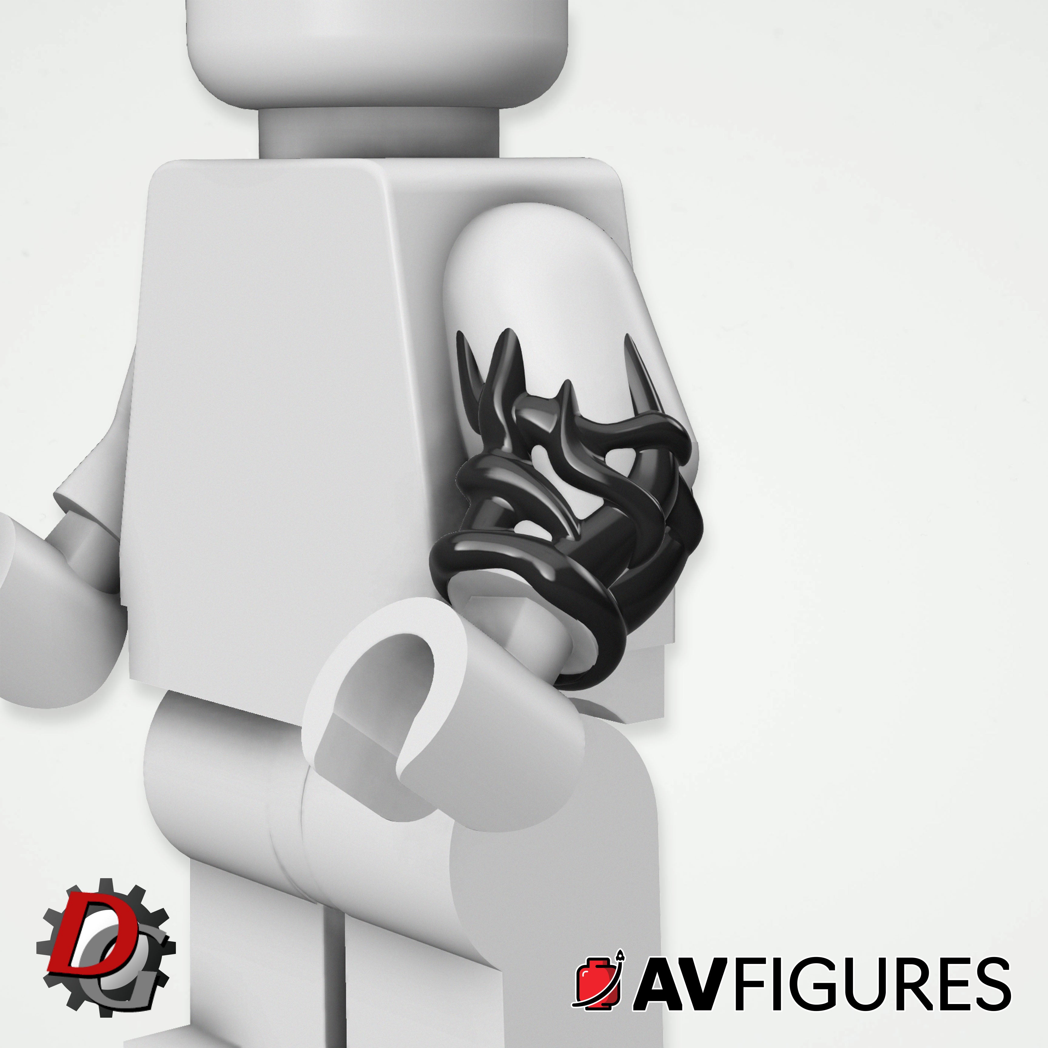 Symbiote Arm 3D Print