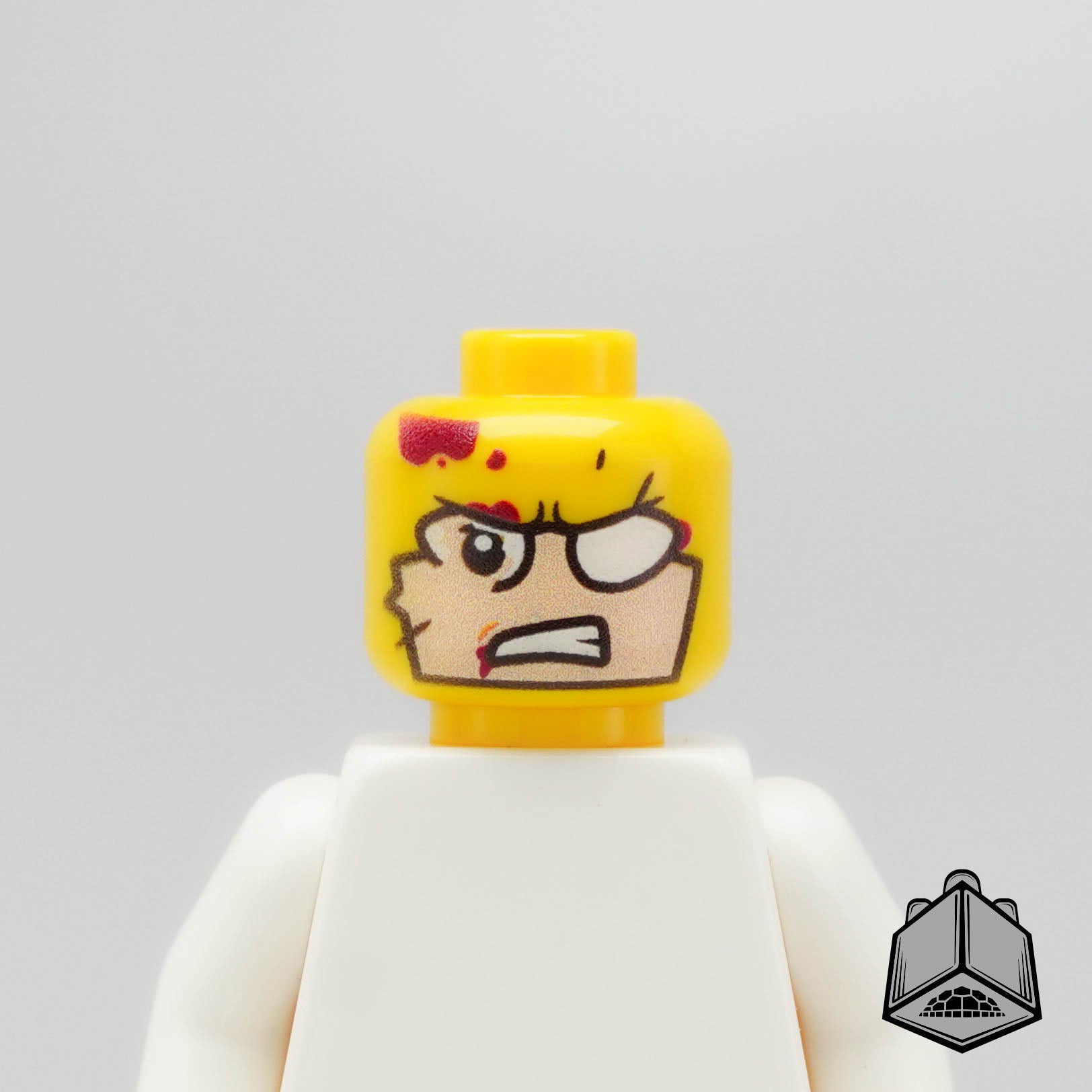 Invincible Damaged Face
