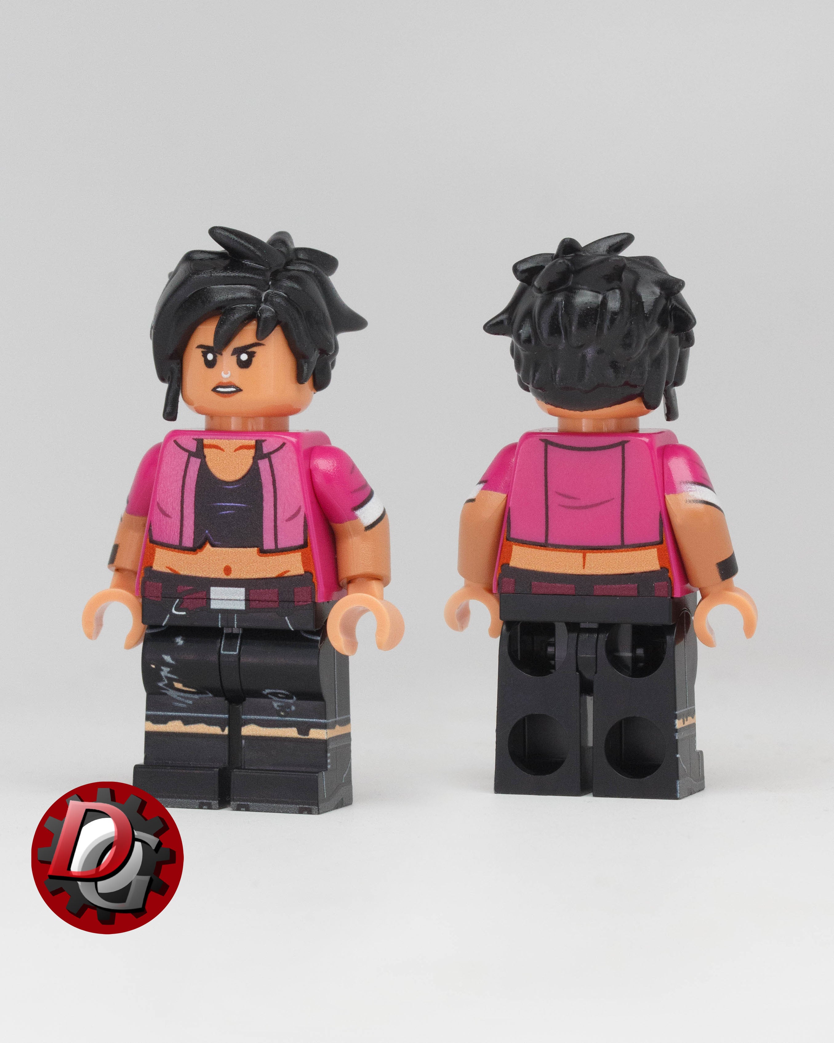 Invisigal UV Printed Figure