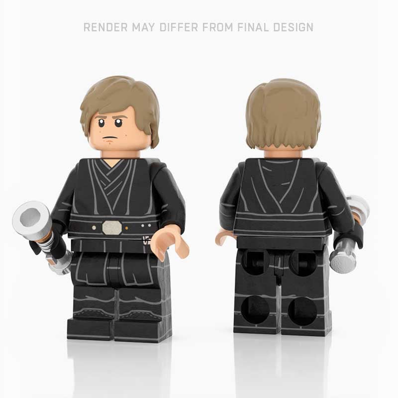 Luke Skywalker - Pad Printed Figure Pre-Order