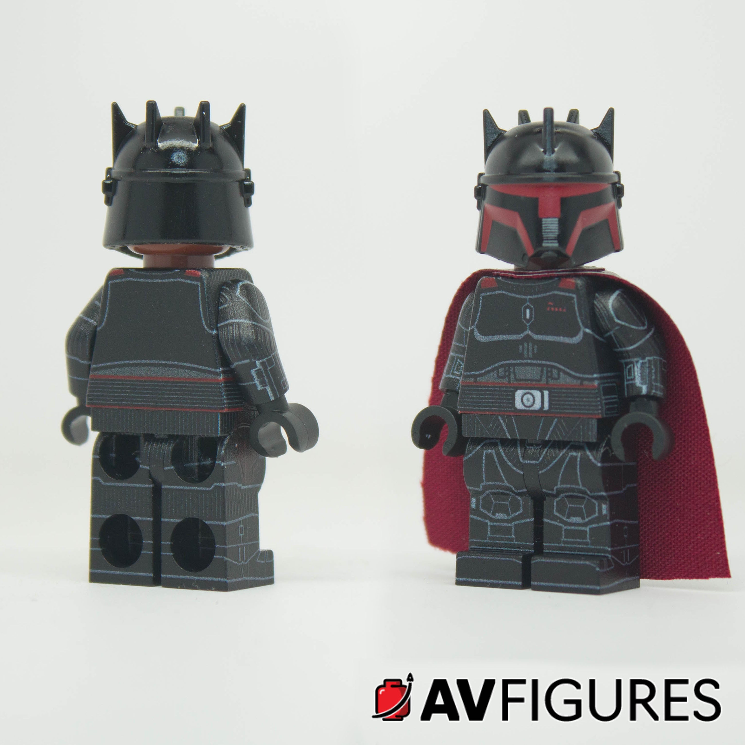 Moff Gideon - Dark Trooper Armor Printed Figure