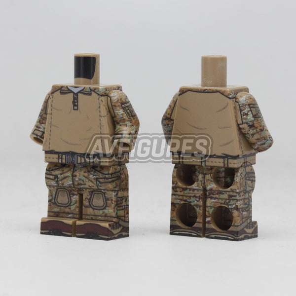US Spec Ops Uniform Printed Figure