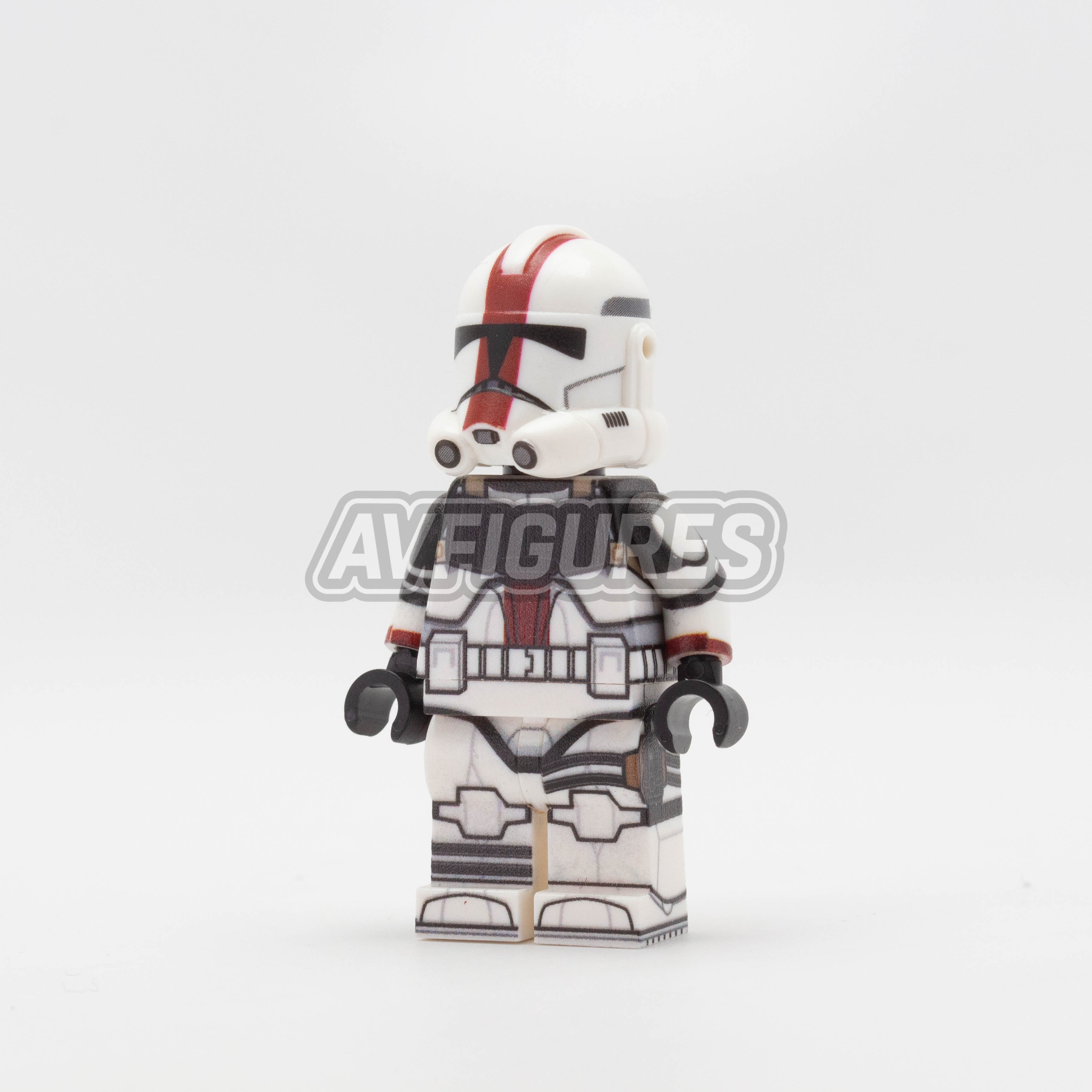 AP2 Rogue Clone - Dark Red - B-GRADE MISPRINT FIGURE