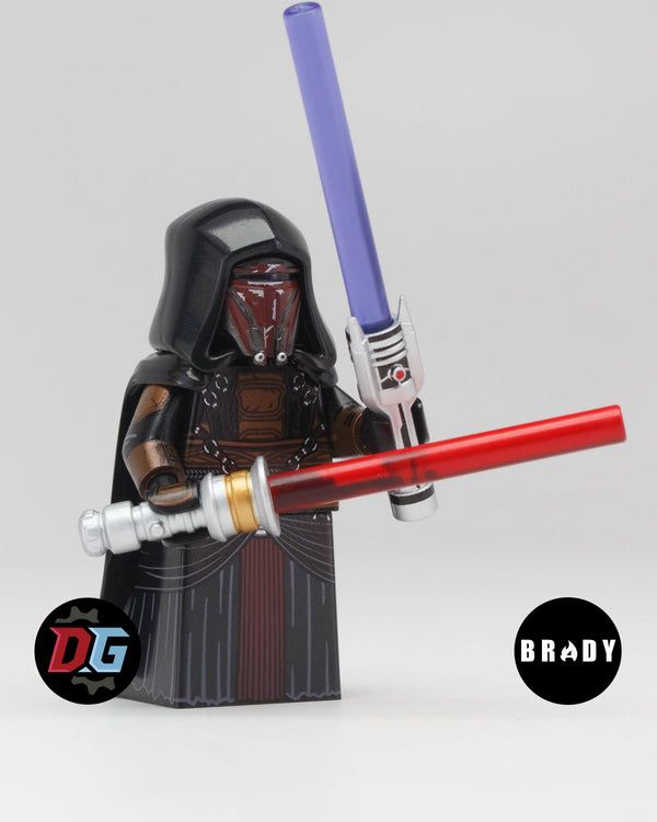 Darth Revan Pad Printed Figure (Ready To Ship)