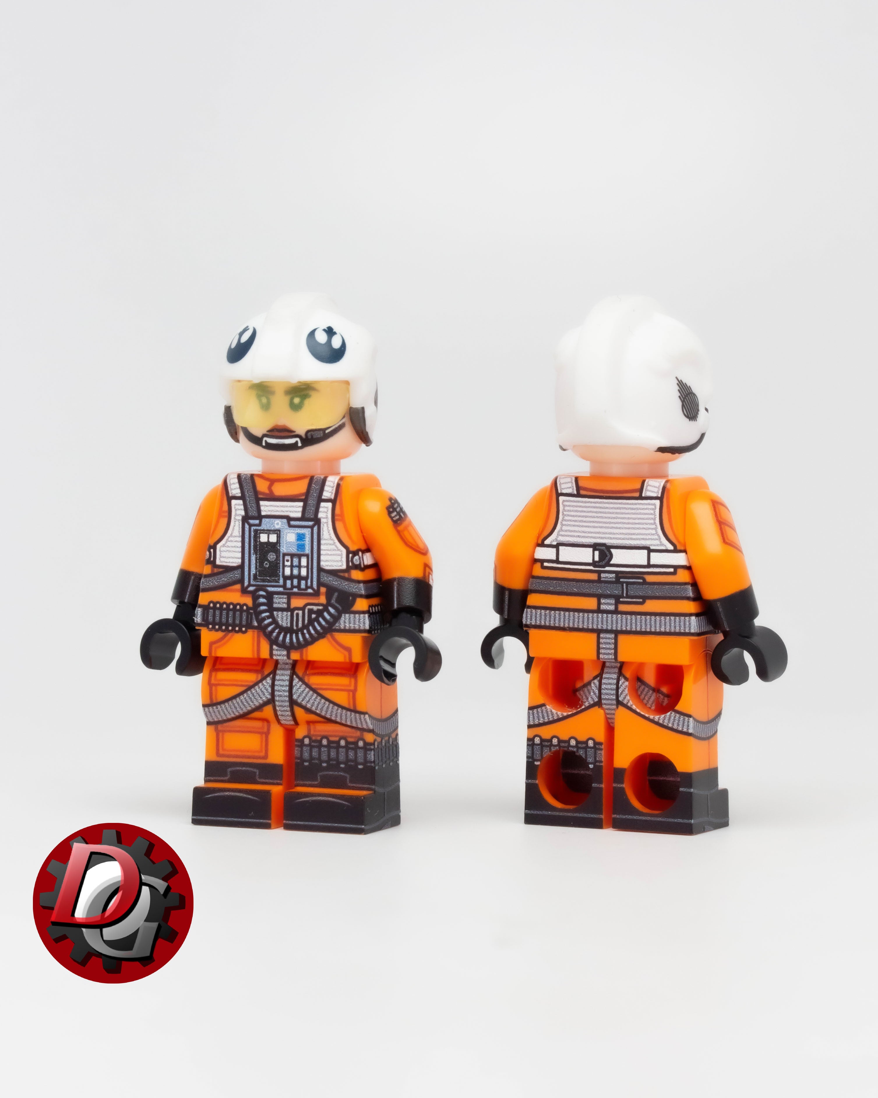 Rebel Pilot UV Printed Figure