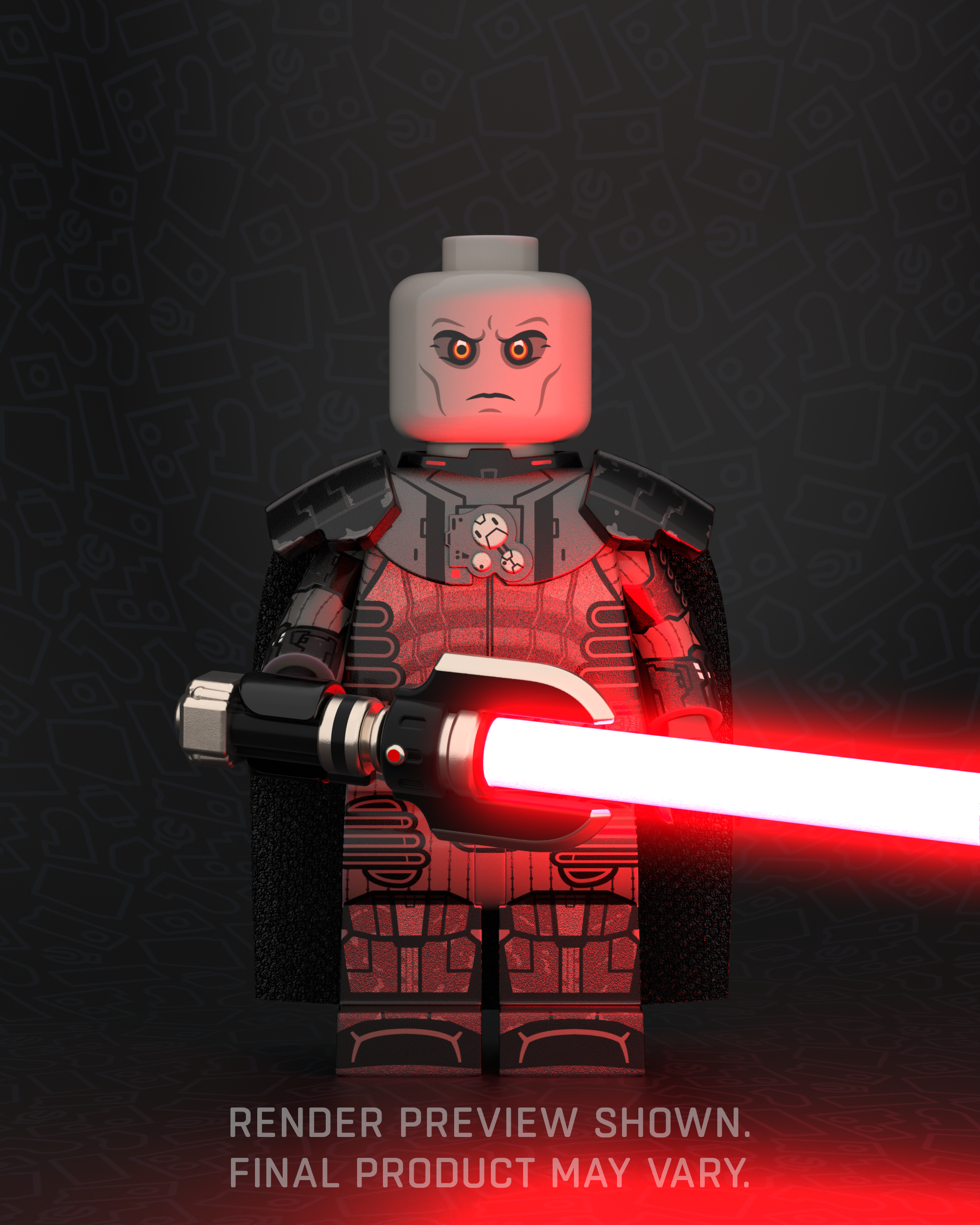 Darth Malgus - Pad Printed Figure Pre-Order