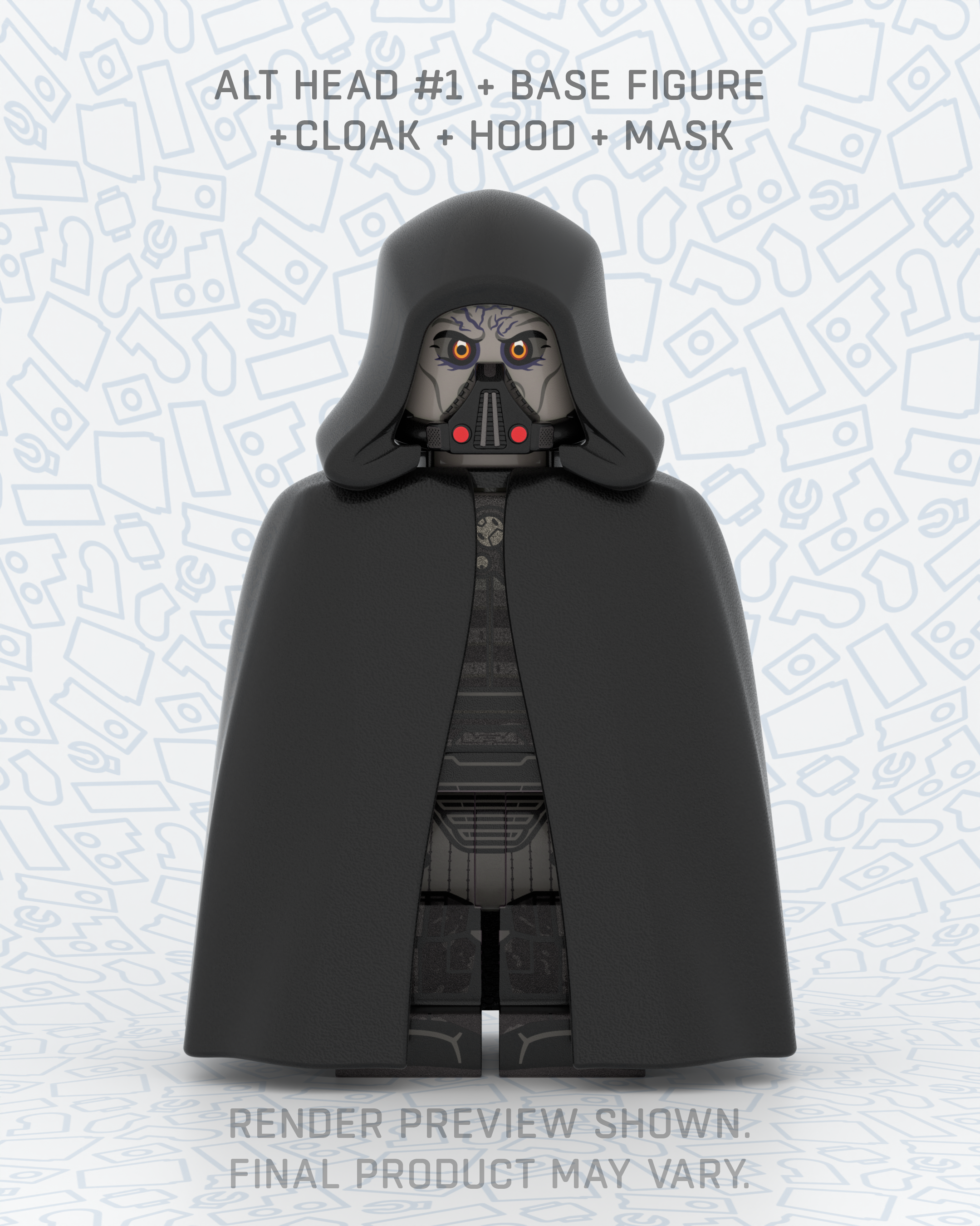 Darth Malgus - Pad Printed Figure Pre-Order