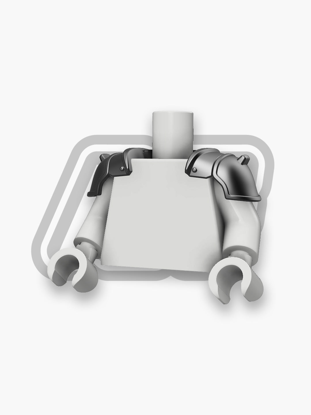 Marrok Shoulder Pad Assembly 3D Print