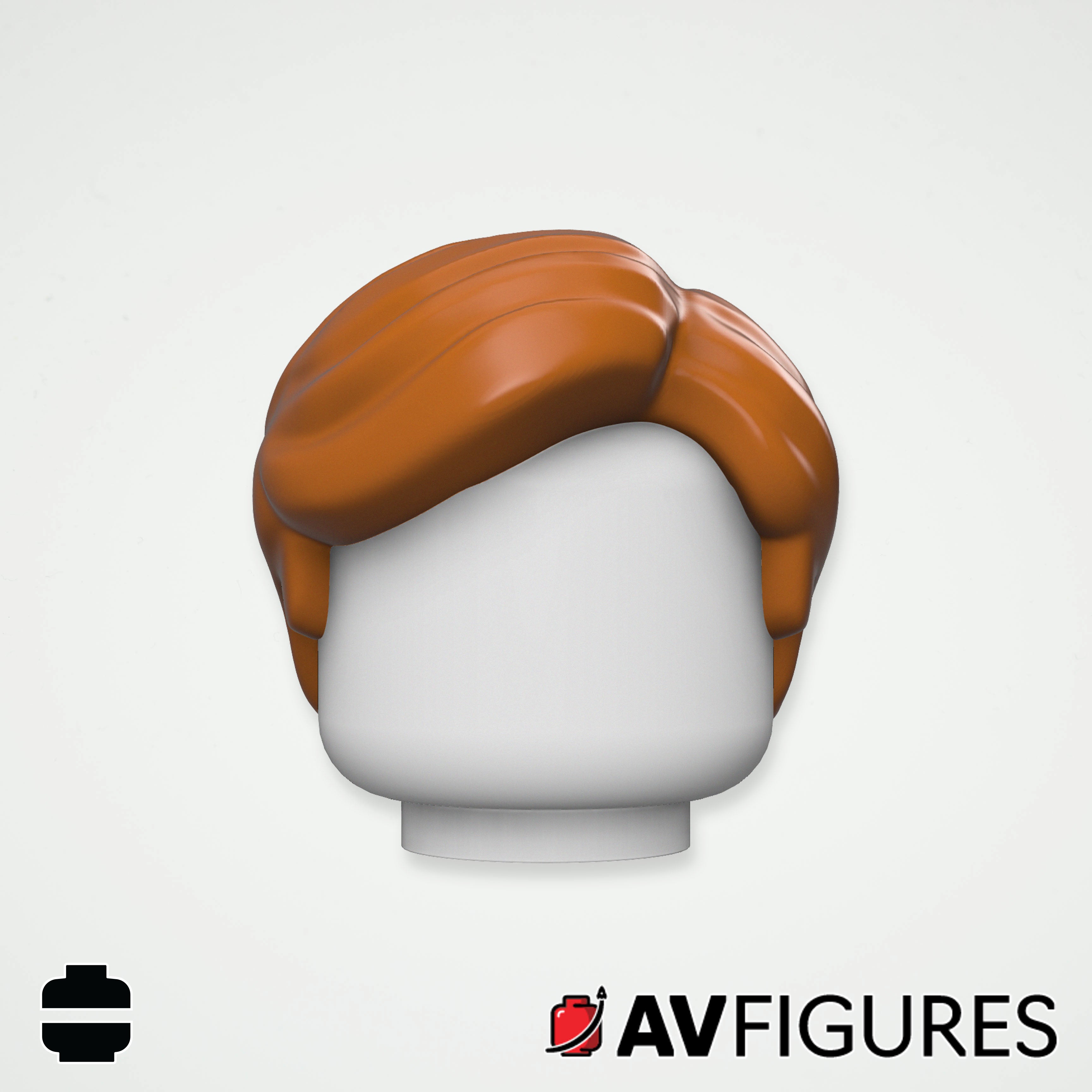 Obi-Wan Kenobi Hair 3D Print