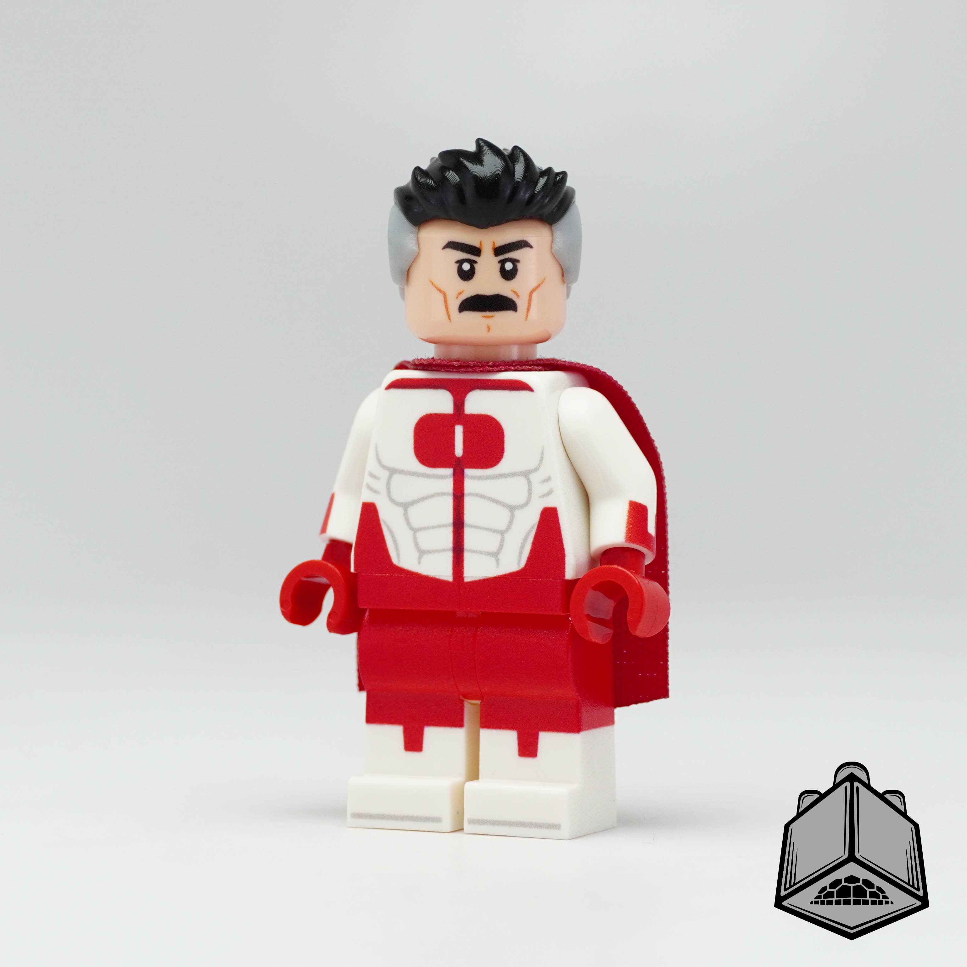 Invincible Vs. Omni-Man Display Case (BrickShell Cases)