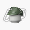 Pad Printed Imperial Kepis For Hair