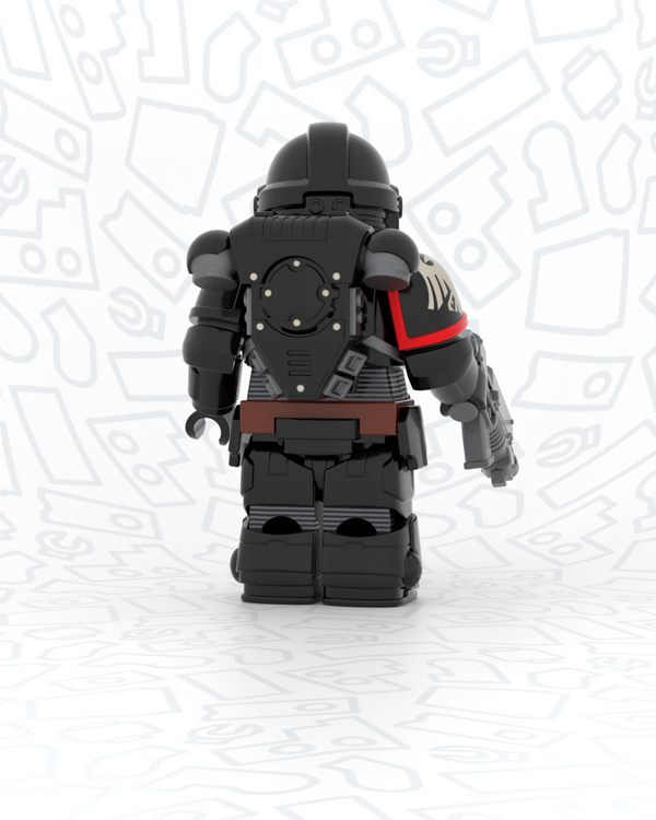 Blackbird Defender Interstellar Warrior - Pad Printed Figure PRE-ORDER