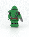 Fire Lizard Interstellar Warrior - Pad Printed Figure PRE-ORDER