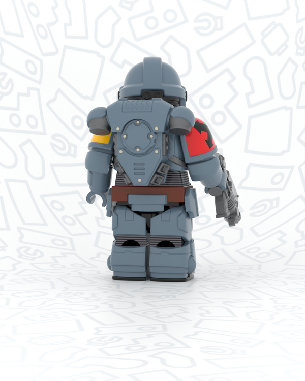 Star Canine Interstellar Warrior - Pad Printed Figure PRE-ORDER