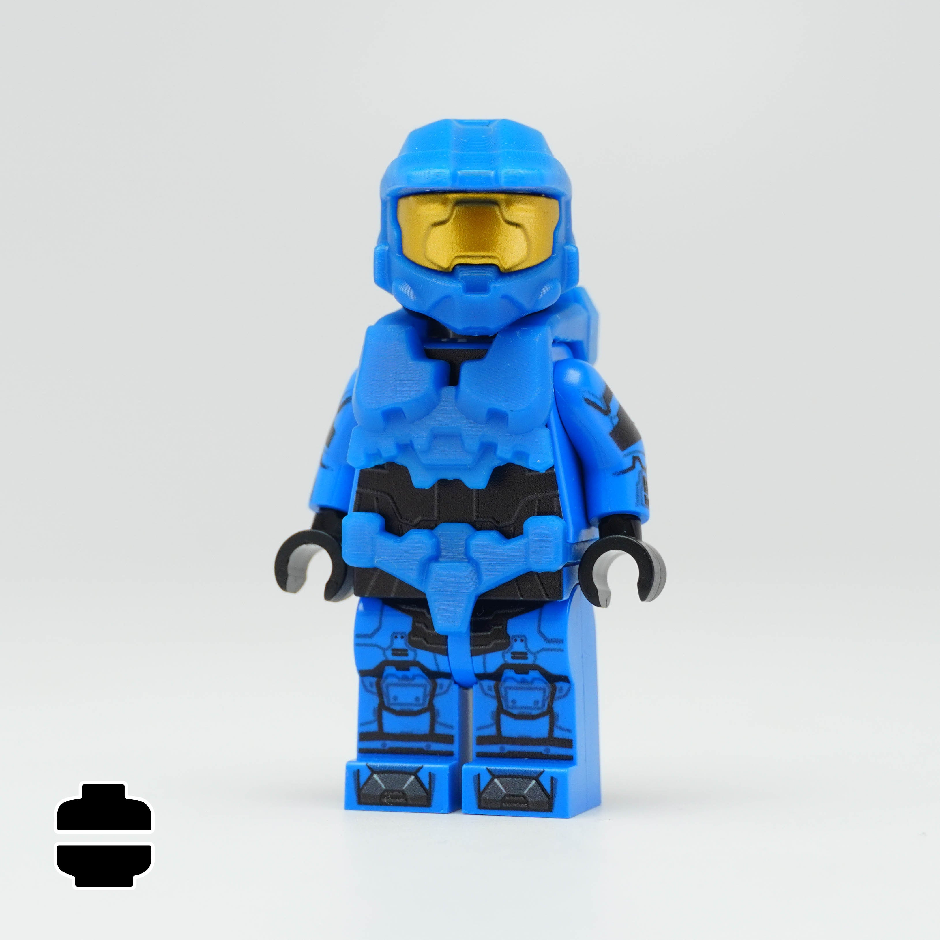 MJOLNIR Mark VI Spartan Simplified Printed Figure
