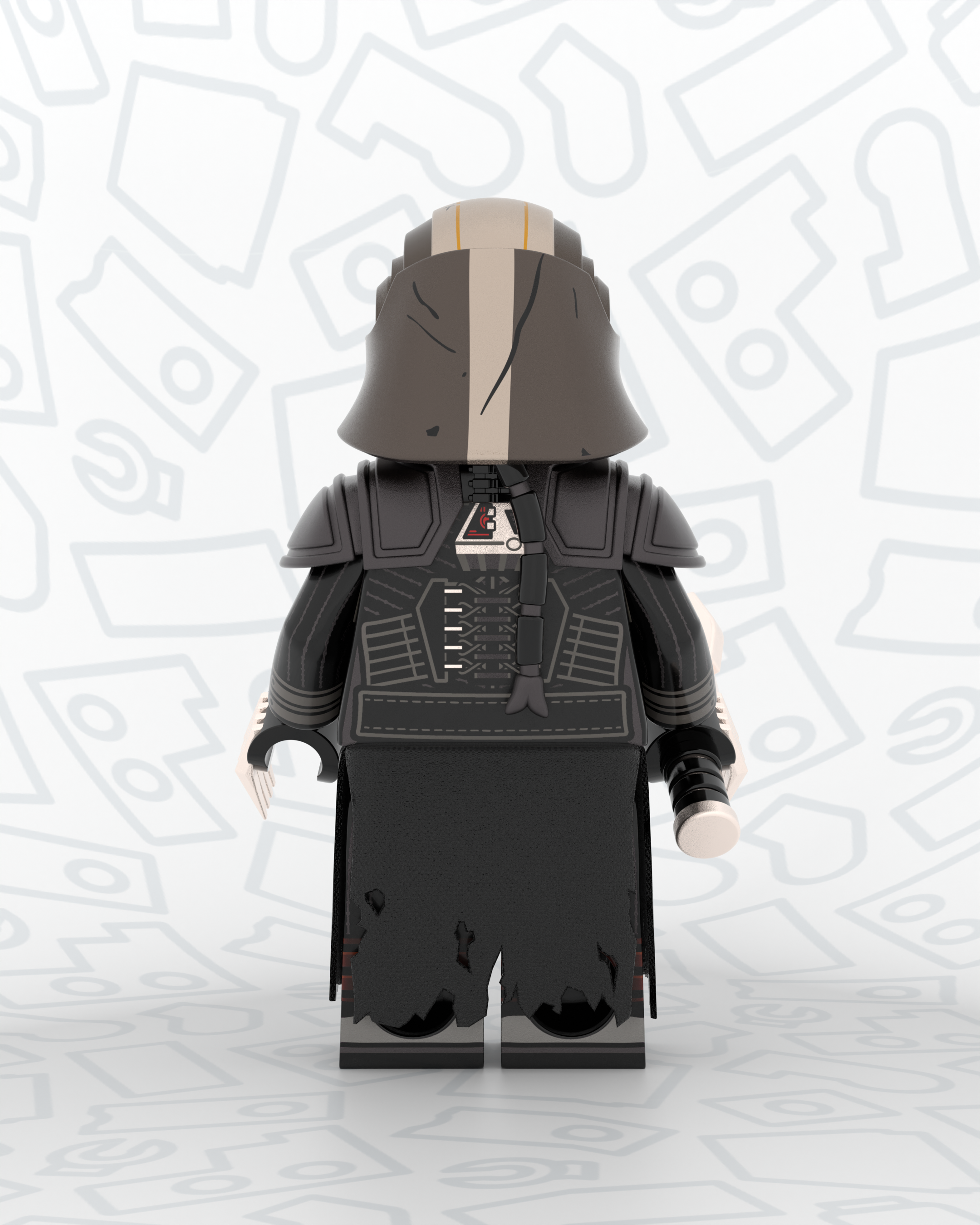 Lord Starkiller (180° Torso Version) - Pad Printed Figure Pre-Order