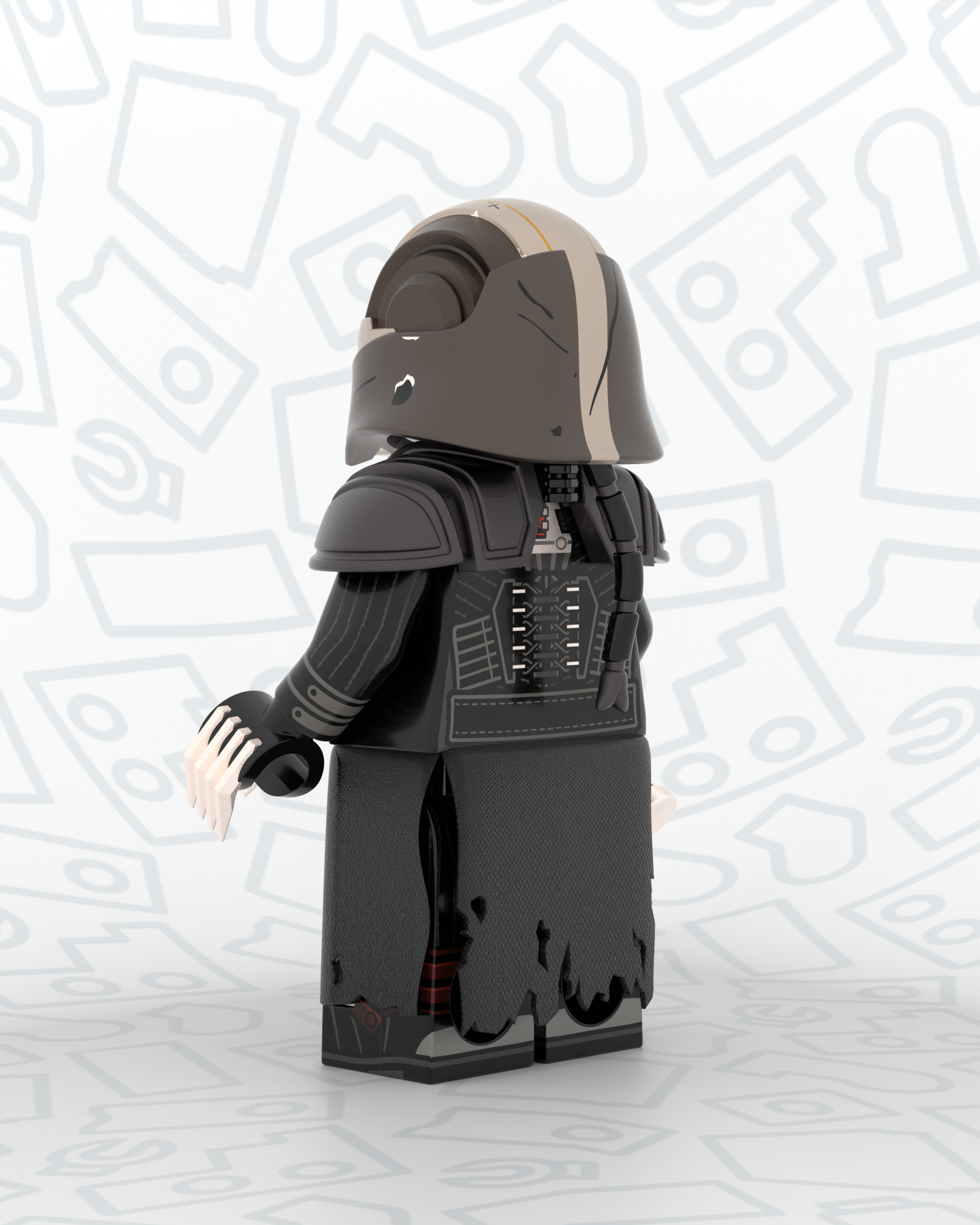 Lord Starkiller (180° Torso Version) - Pad Printed Figure Pre-Order