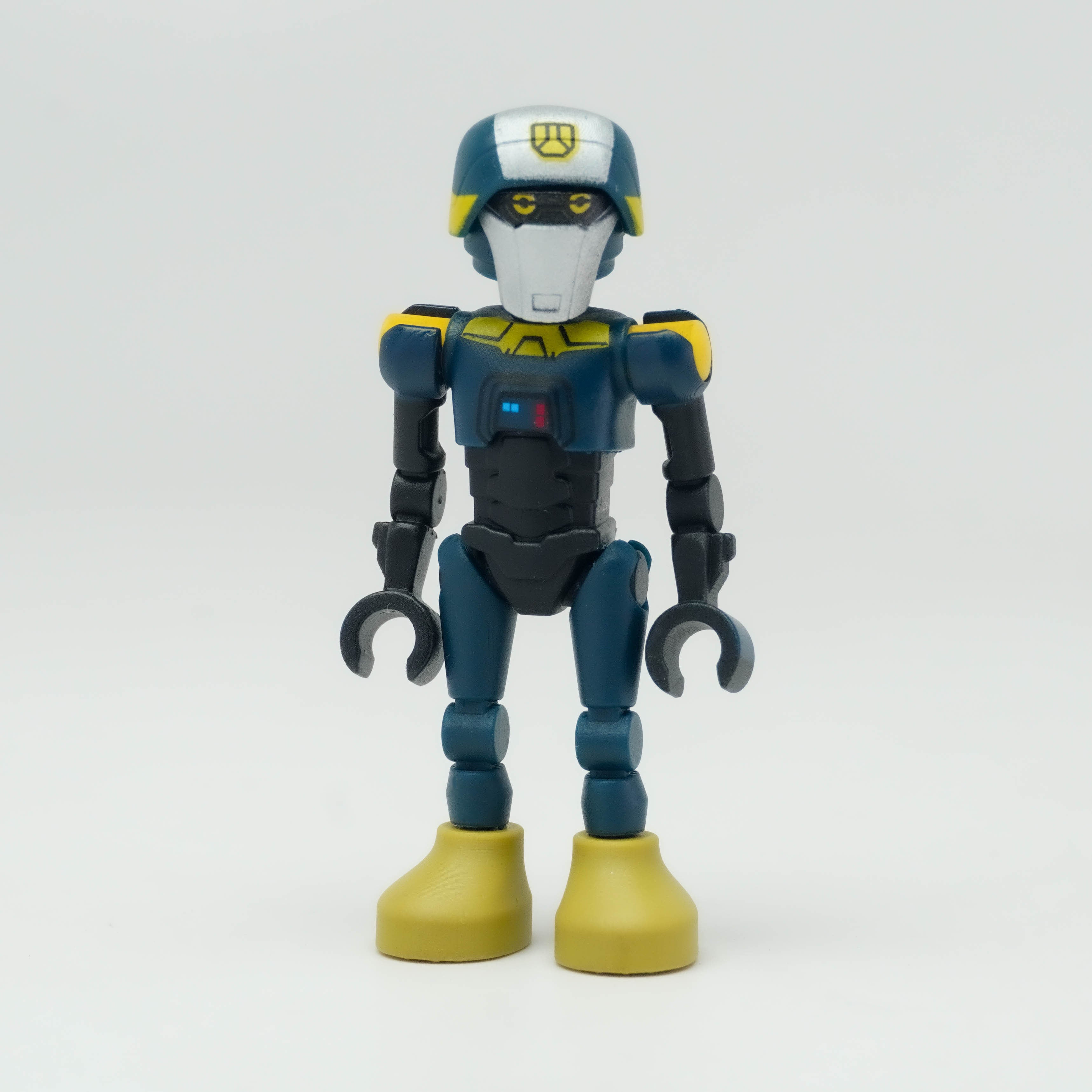 Two-Boots Printed Figure