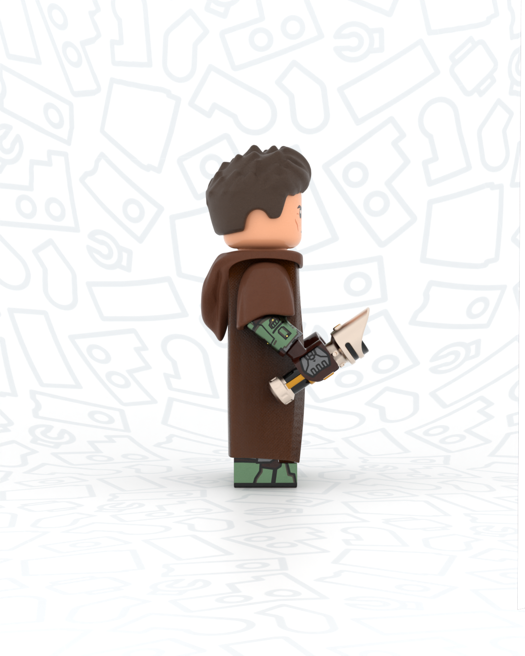 Ven Zallow - Pad Printed Figure Pre-Order