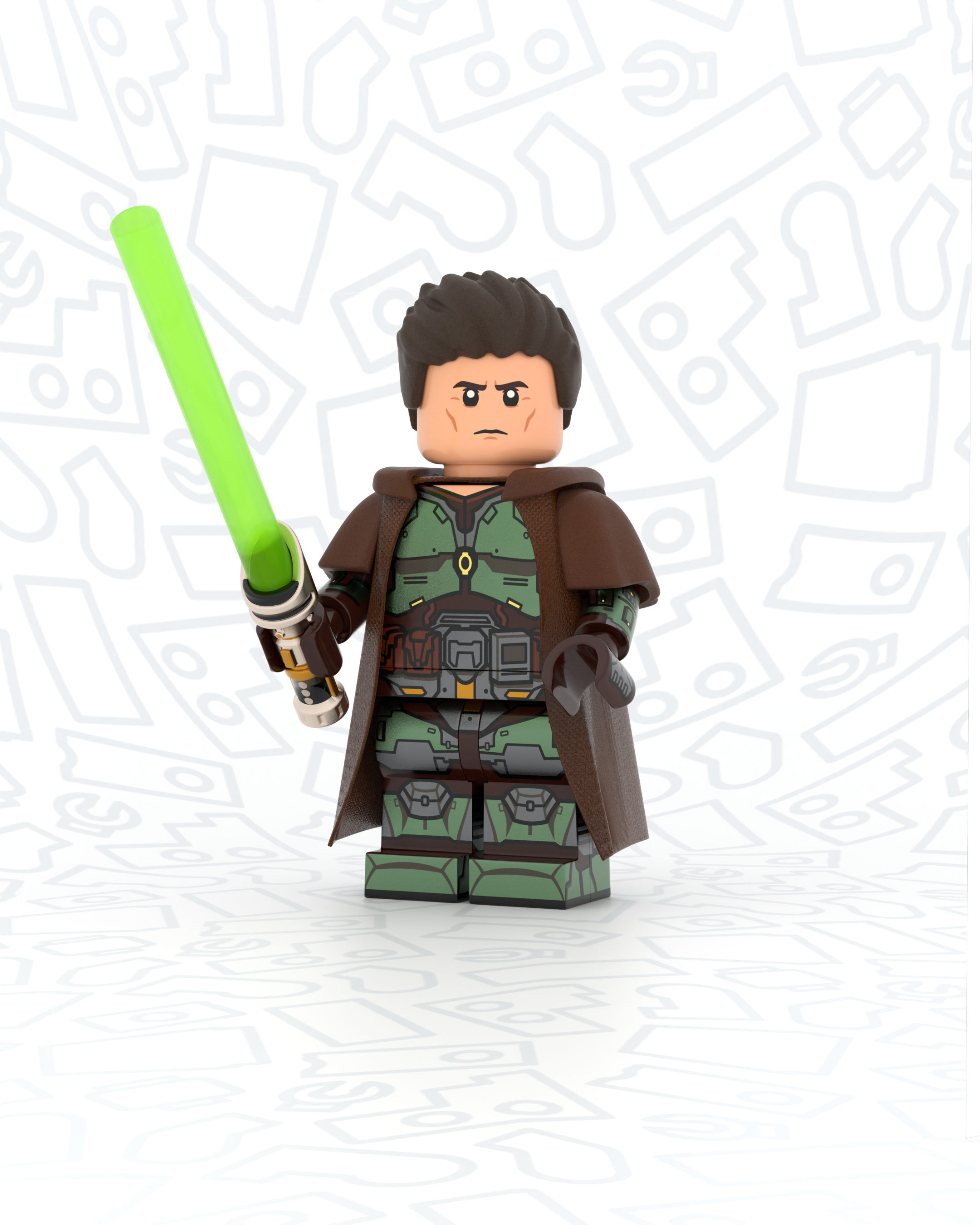 Ven Zallow - Pad Printed Figure Pre-Order