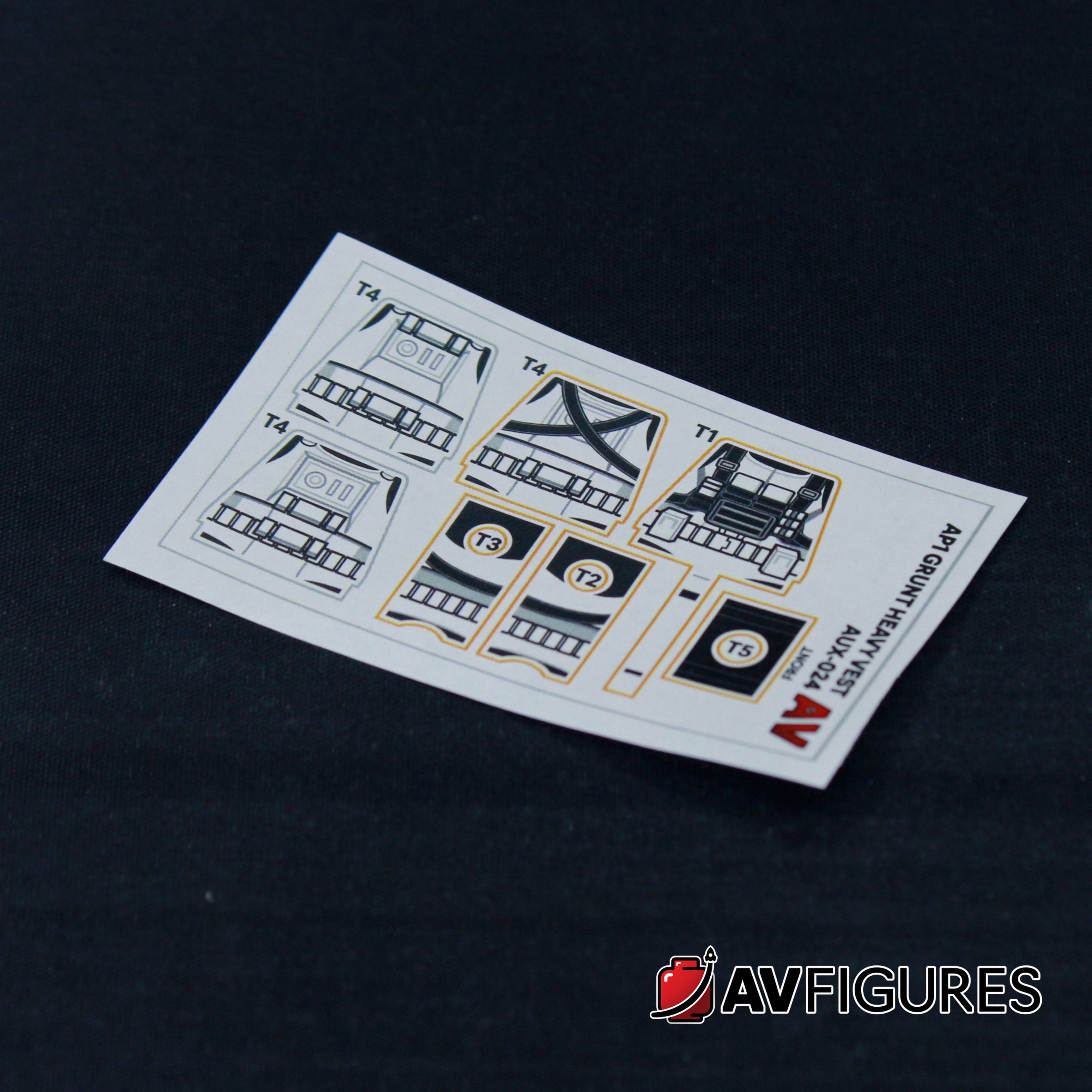 Animated Grunt Heavy Vest Decals