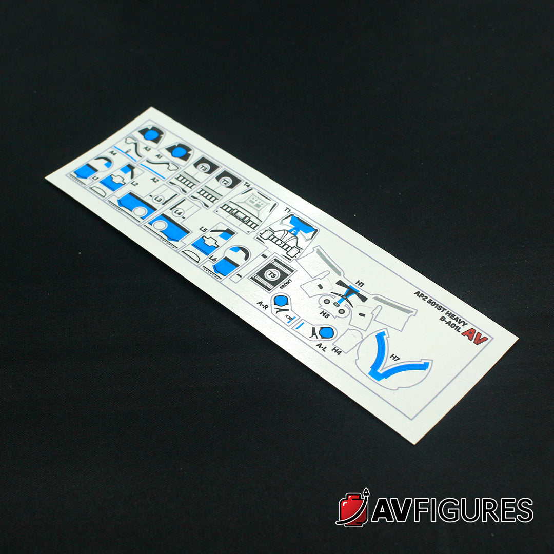 Phase 2 501st Heavy Decals
