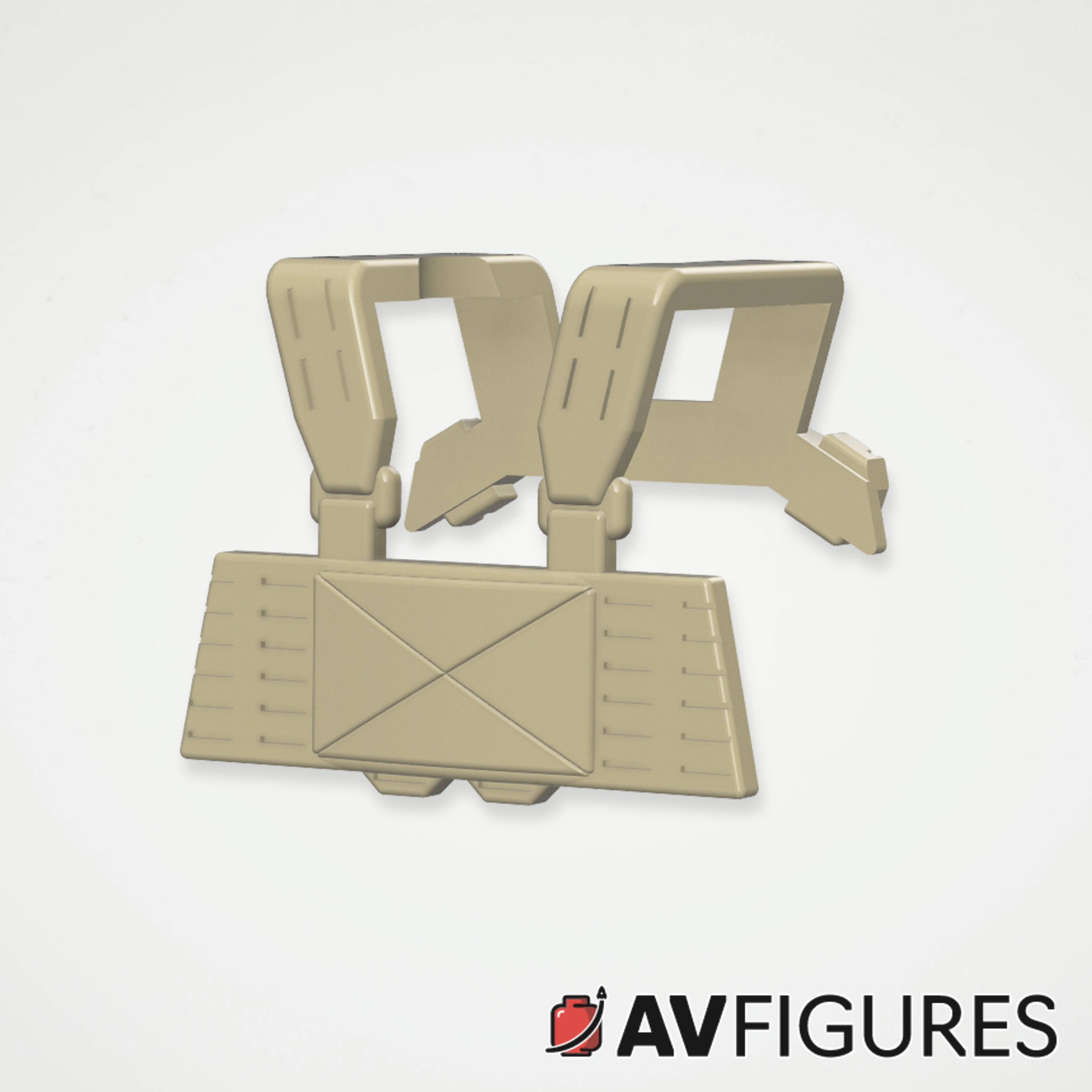 3d Basic Chest Rig Chest Rig 3D Print