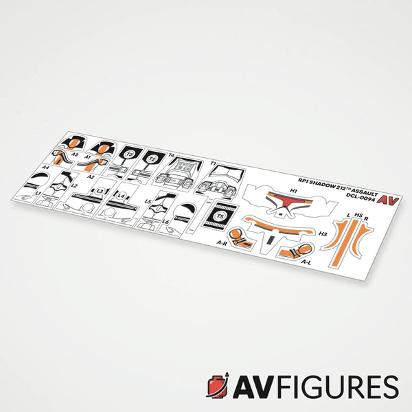 Phase 1 Shadow 212th Assault Decals