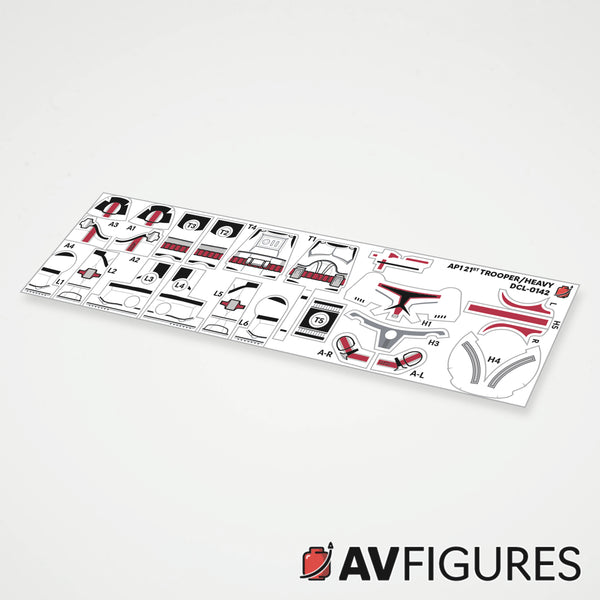 Phase 1 21st Trooper - Heavy Decals