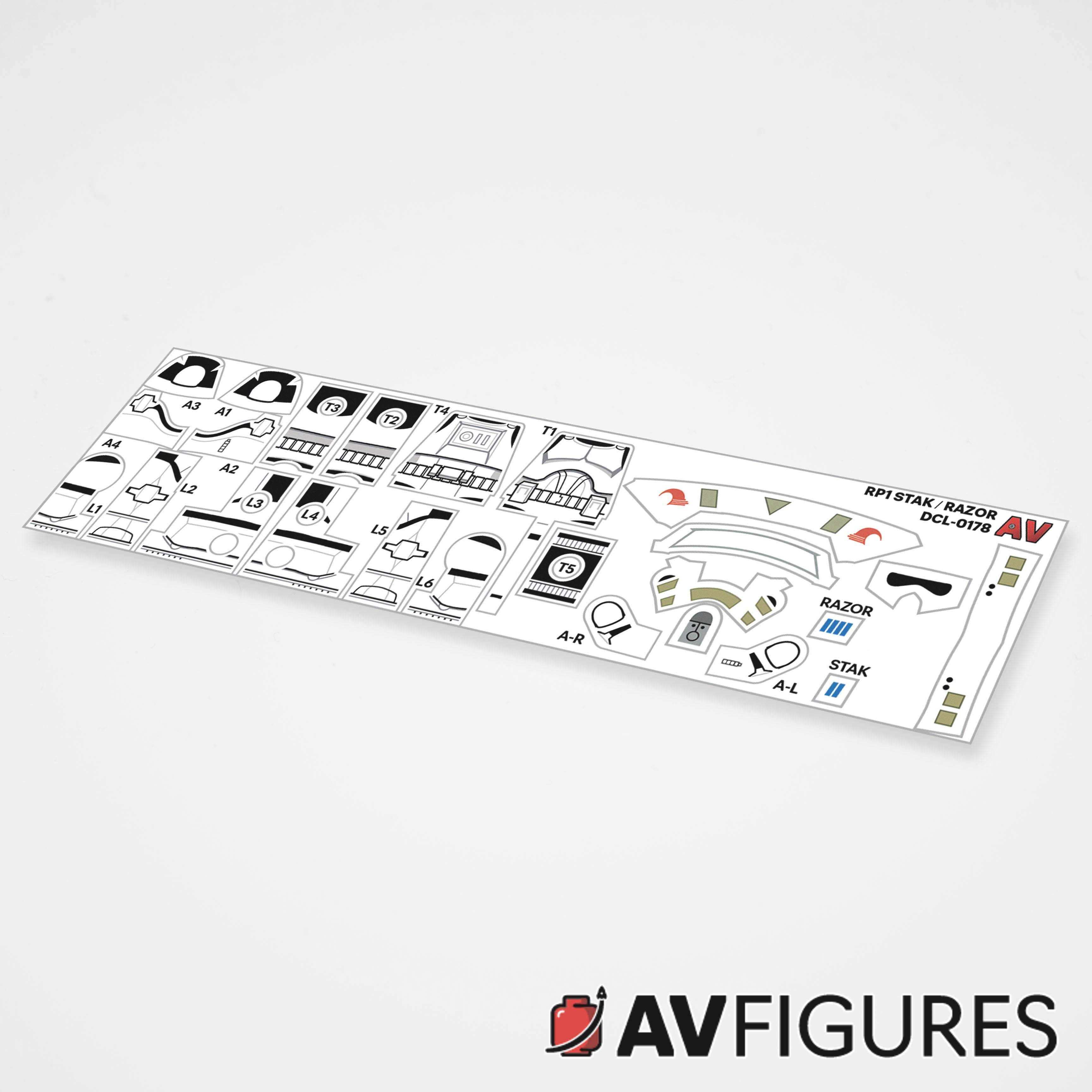 Phase 1 Stak - Razor Decals