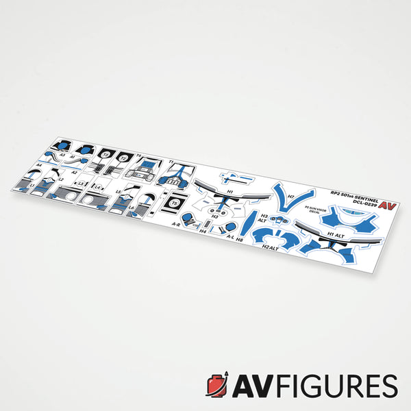 Phase 2 501st Sentinel Decals