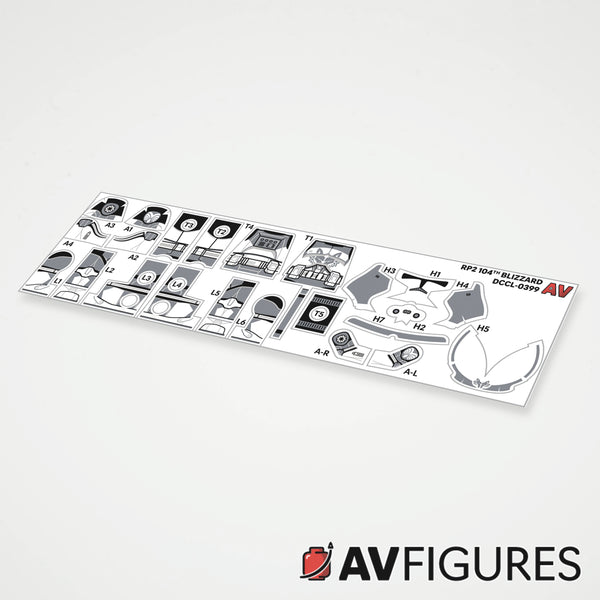 Phase 2 Wolfpack Blizzard Trooper Decals